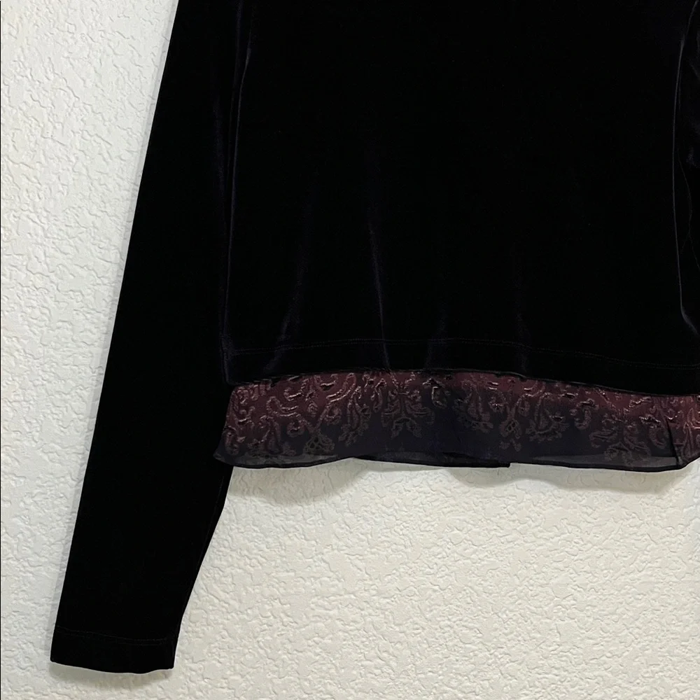 Vintage Carole Little Velvet Cardigan